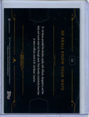 2024 Topps Dune Chrome He Shall Know Your Ways