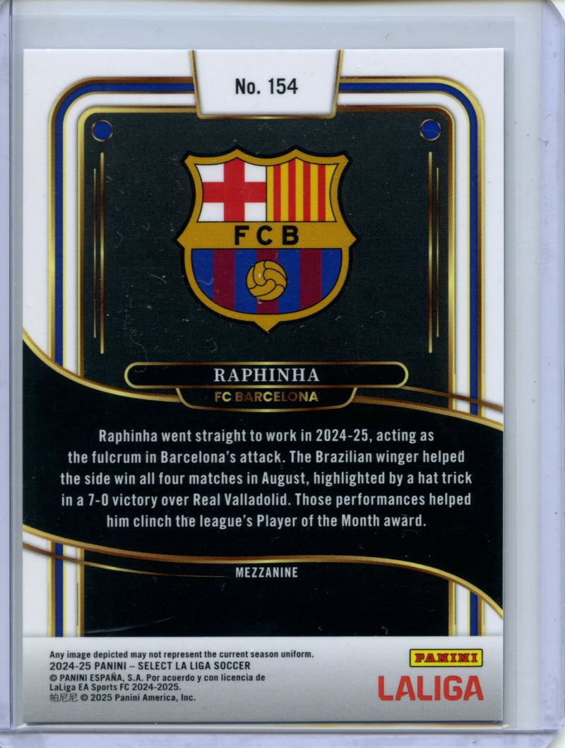2024-25 Panini Select La Liga Raphinha Mezzanine