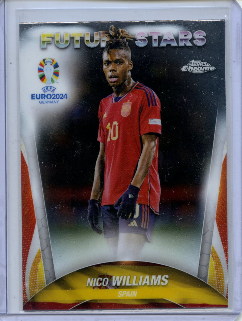 2024 Topps Chrome UEFA Euro Nico Williams