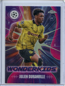 2023-24 Topps Chrome UEFA Julien Duranville Wonderkids