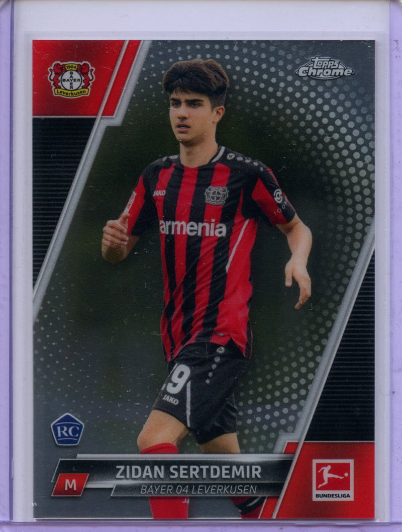 2021-22 Topps Chrome Bundesliga Soccer Zidan Sertdemir