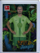 2024-25 Topps Chrome Bundesliga Jonas Wind Wild Jungle Chameleon Variation