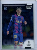 2021-22 Topps Stadium Club Chrome UEFA Champions League Gavi