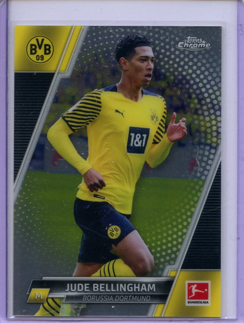 2021-22 Topps Chrome Bundesliga Soccer Jude Bellingham
