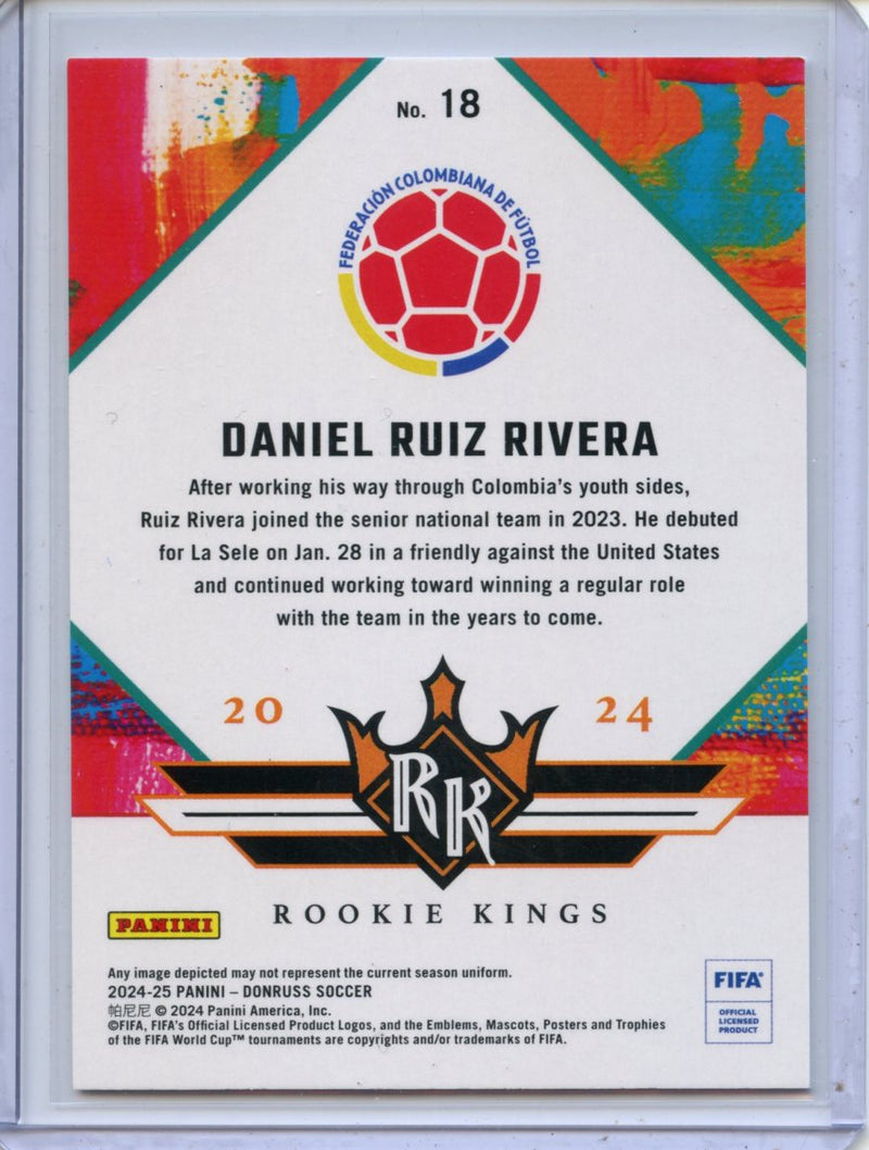 2024-25 Donruss Daniel Ruiz Rivera Rookie Kings