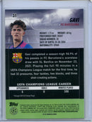 2021-22 Topps Stadium Club Chrome UEFA Champions League Gavi