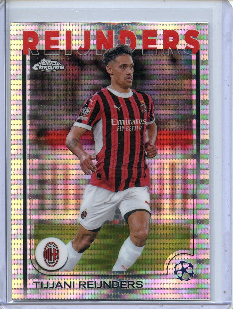 2024-25 Topps Chrome UEFA Club Comps Tijjani Reijnders Pulsar