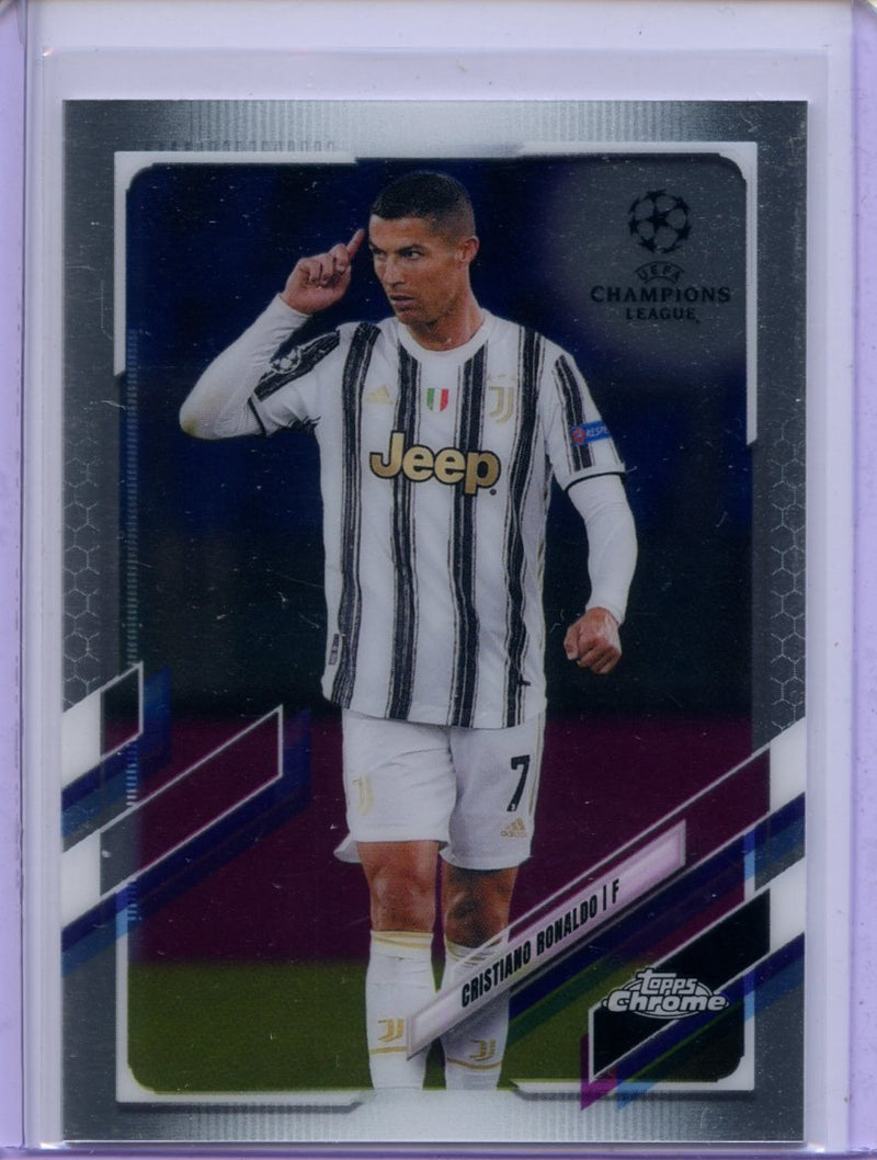 2020-21 Topps Chrome UEFA CL Cristiano Ronaldo