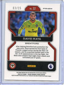 2022-23 Panini Prizm Premier League David Raya Red, Blue and Purple Choice 3/15
