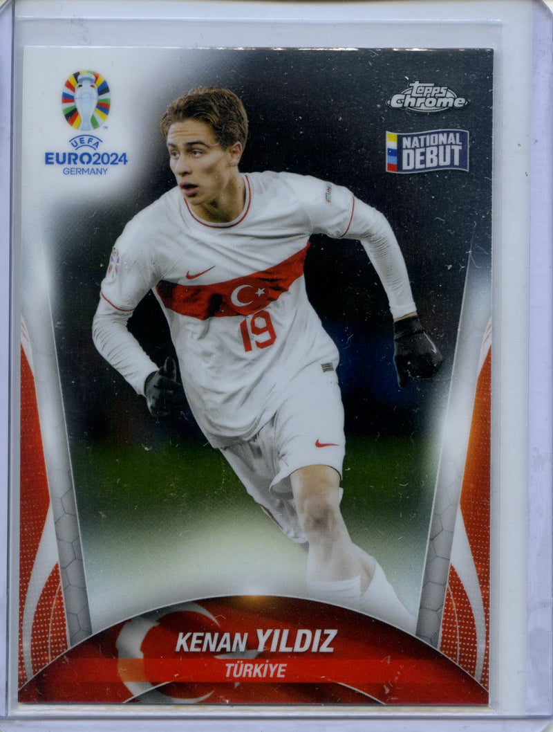 2024 Topps Chrome UEFA Euro Kenan Yildiz