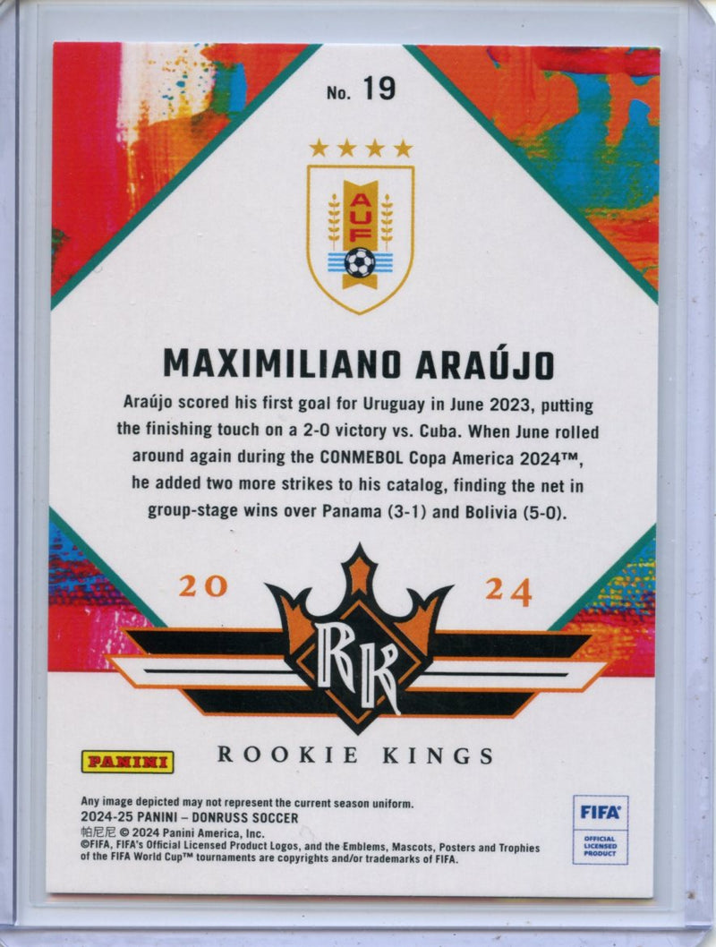 2024-25 Donruss Maximiliano Araujo Rookie Kings
