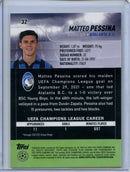 2021-22 Topps Stadium Club Chrome UEFA Champions League Matteo Pessina
