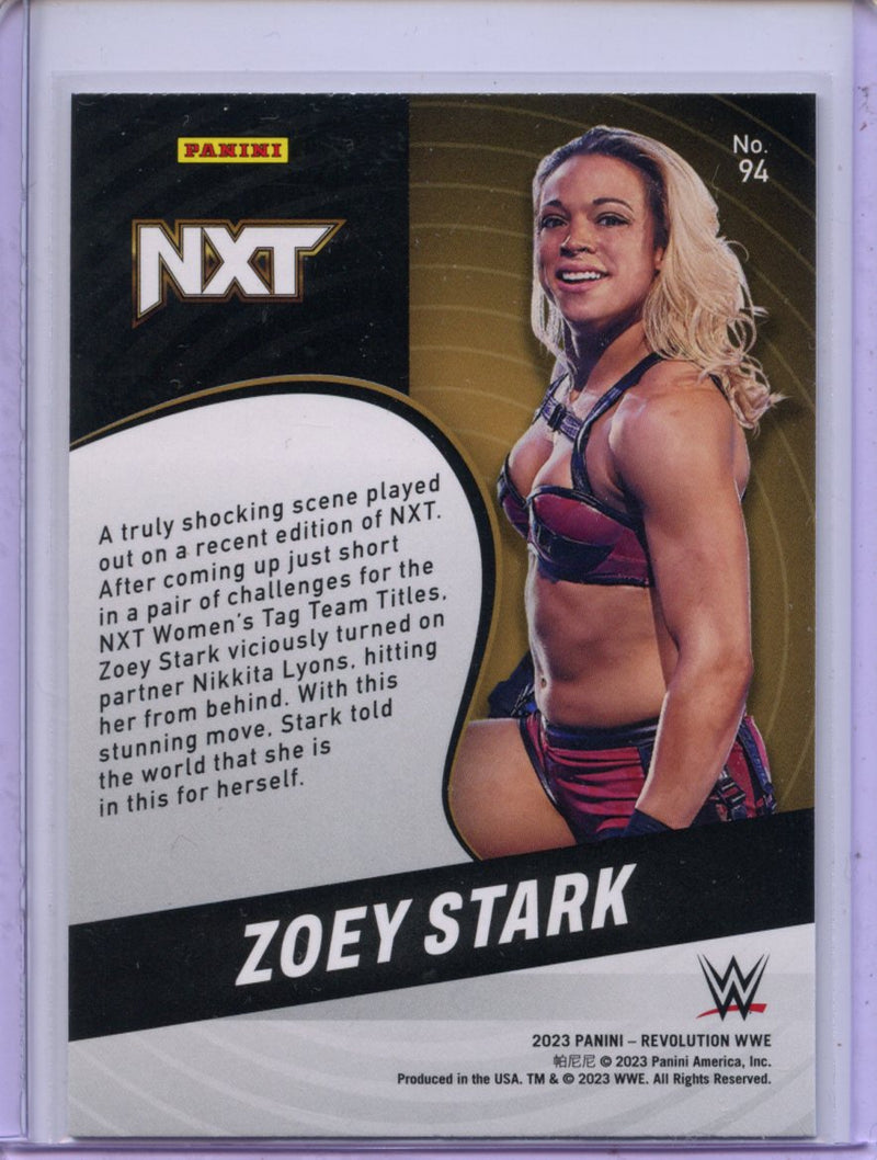 2023 Revolution WWE Zoey Stark