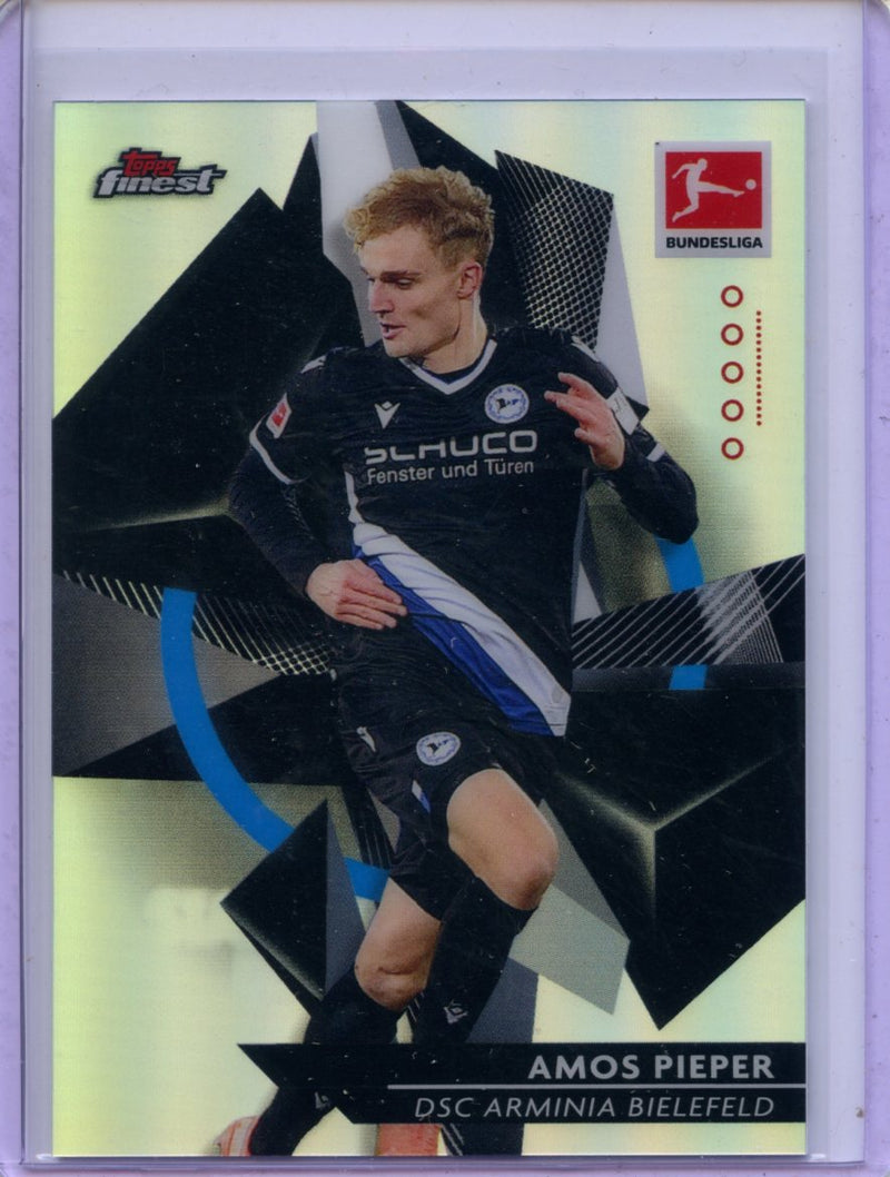 2020-21 Finest Bundesliga Amos Pieper Refractor