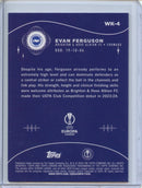 2023-24 Topps Chrome UEFA Evan Ferguson Wonderkids