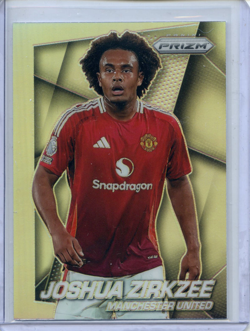 2024-25 Panini Prizm Premier League Joshua Zirkzee Flashback 2014 Silver