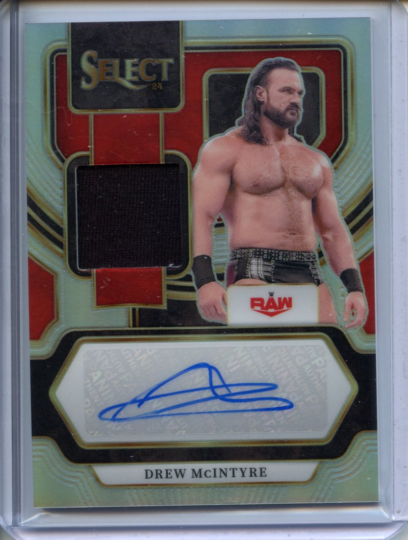 2024 Panini Select WWE Drew Mcintyre Autographed Memorabilia 5/99