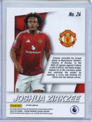 2024-25 Panini Prizm Premier League Joshua Zirkzee Flashback 2014 Silver