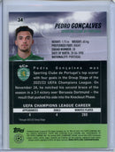 2021-22 Topps Stadium Club Chrome UEFA Champions League Pedro Goncalves