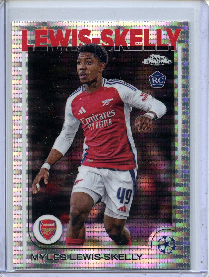 2024-25 Topps Chrome UEFA Club Comps Myles Lewis-Skelly Pulsar
