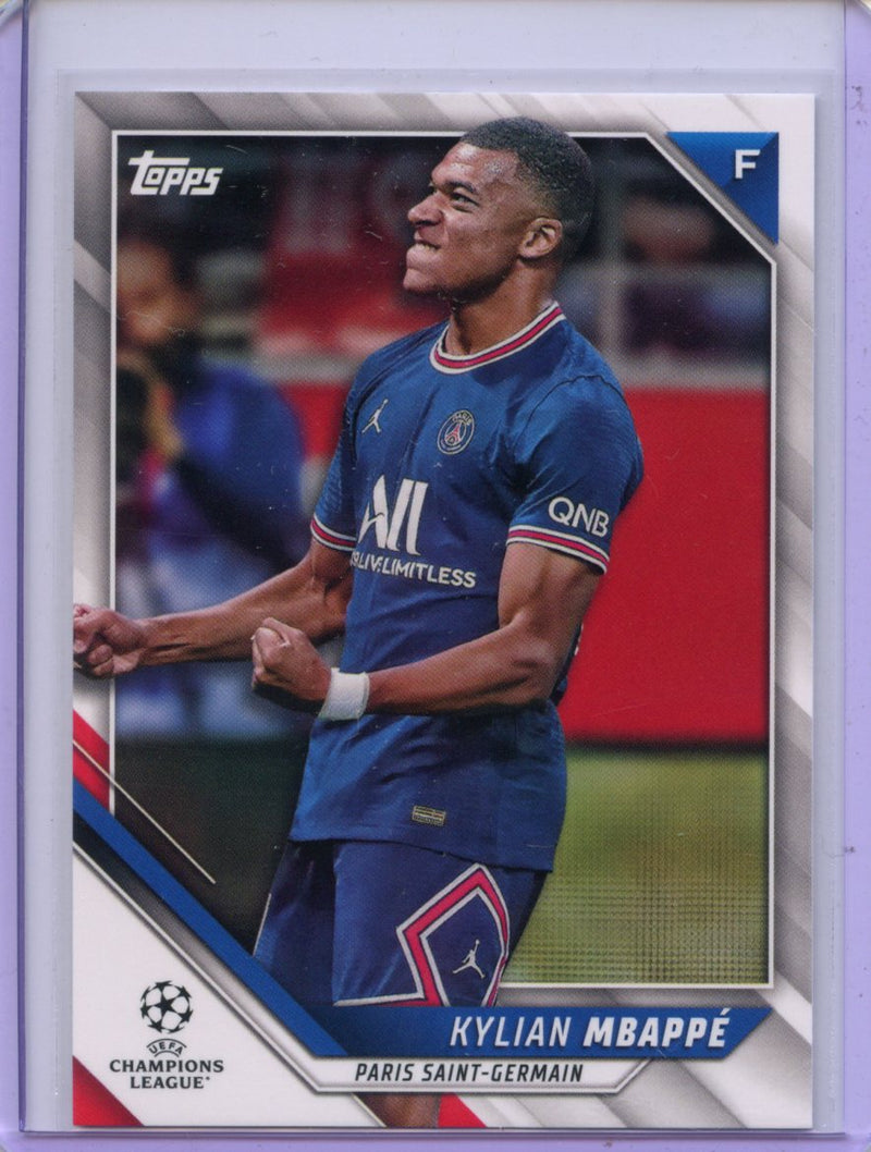 2021-22 Topps UEFA Champions League Kylian Mbappe