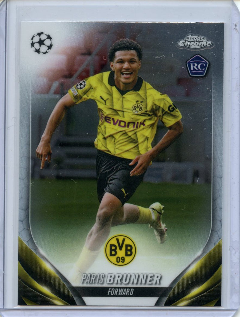 2023-24 Topps Chrome UEFA Paris Brunner