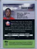 2021-22 Topps Stadium Club Chrome UEFA Champions League Timothy Weah