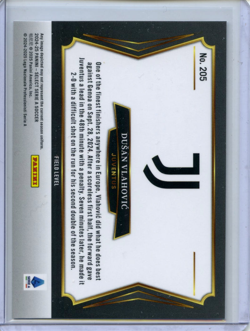 2024-25 Panini Select Serie A Dusan Vlahovic Field Level