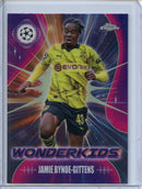 2023-24 Topps Chrome UEFA Jamie Bynoe-Gittens Wonderkids