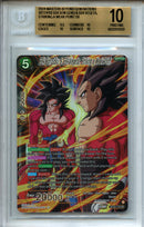 2024 Beyond Generations SS4 Son Goku & SS4 Vegeta, Striking A Weak Point SR