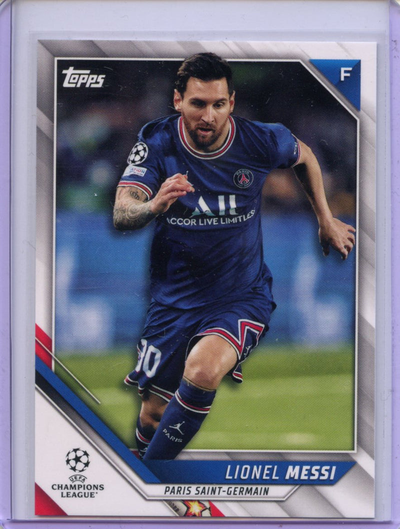 2021-22 Topps UEFA Champions League Lionel Messi