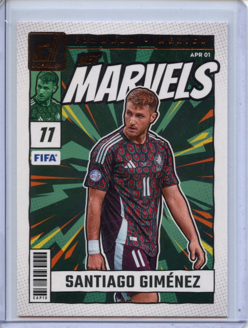 2024-25 Donruss Santiago Gimenez Net Marvels
