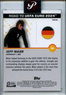 2023-24 Topps Pristine Road To Euro Sepp Maier Base Pristine Refractor