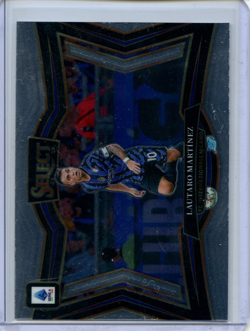 2024-25 Panini Select Serie A Lautaro Martinez Field Level