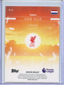 2026-27 Topps Flagship EPL Virgil Van Dijk Flying the Flag
