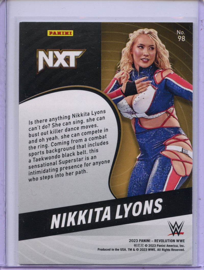 2023 Revolution WWE Nikita Lyons