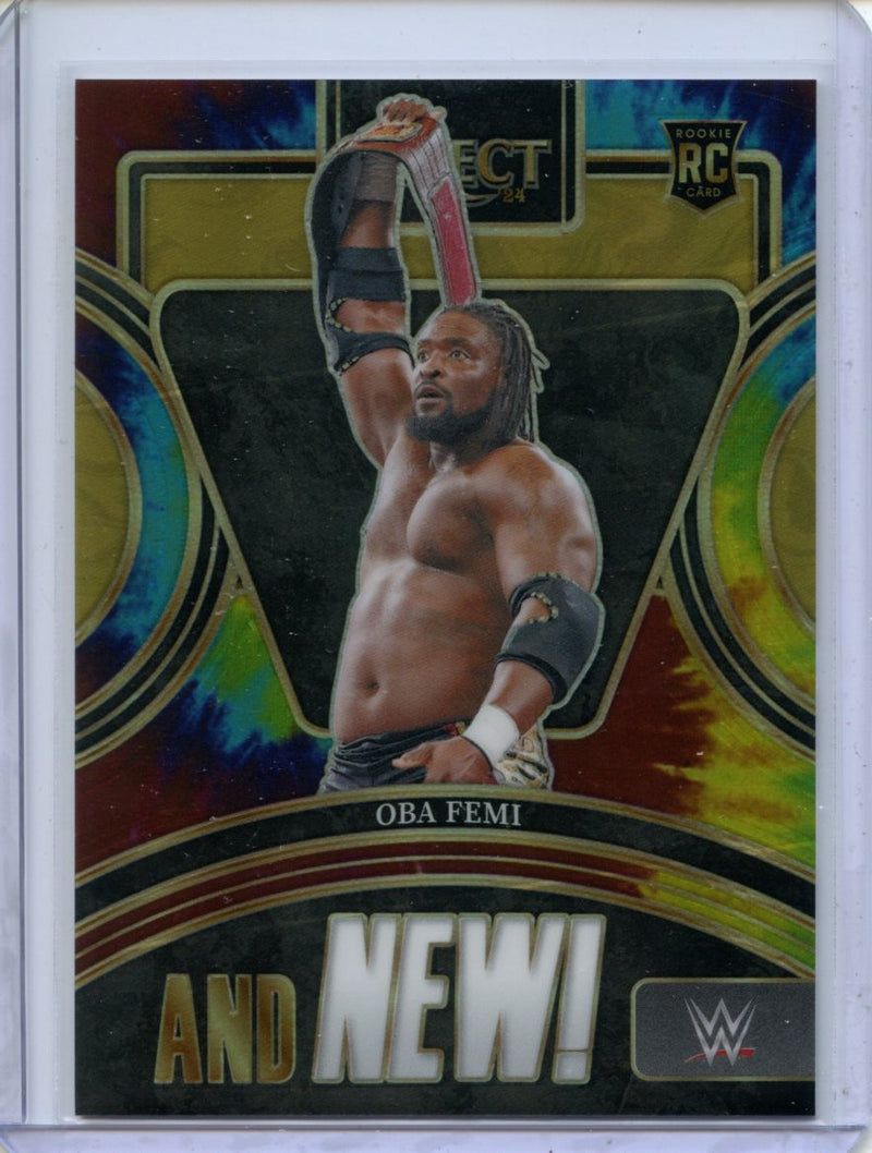 2024 Panini Select WWE Oba Femi And New! Tie-Dye 17/25