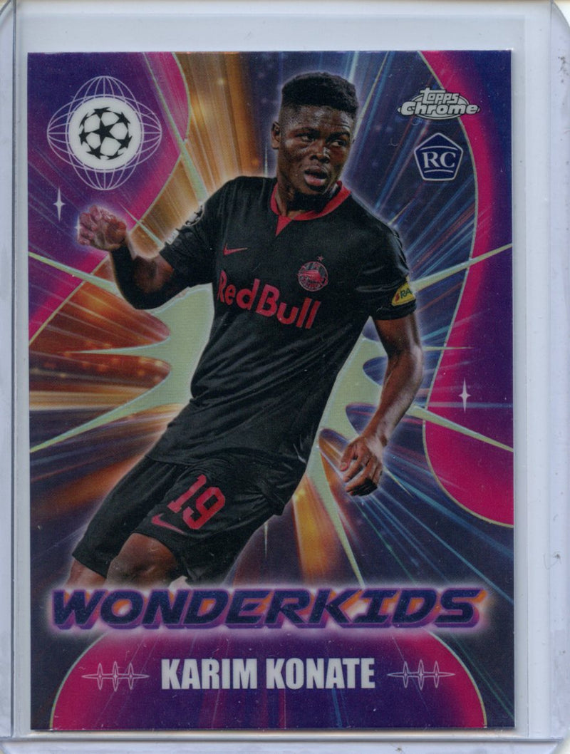2023-24 Topps Chrome UEFA Club Comps Karim Konate Wonderkids