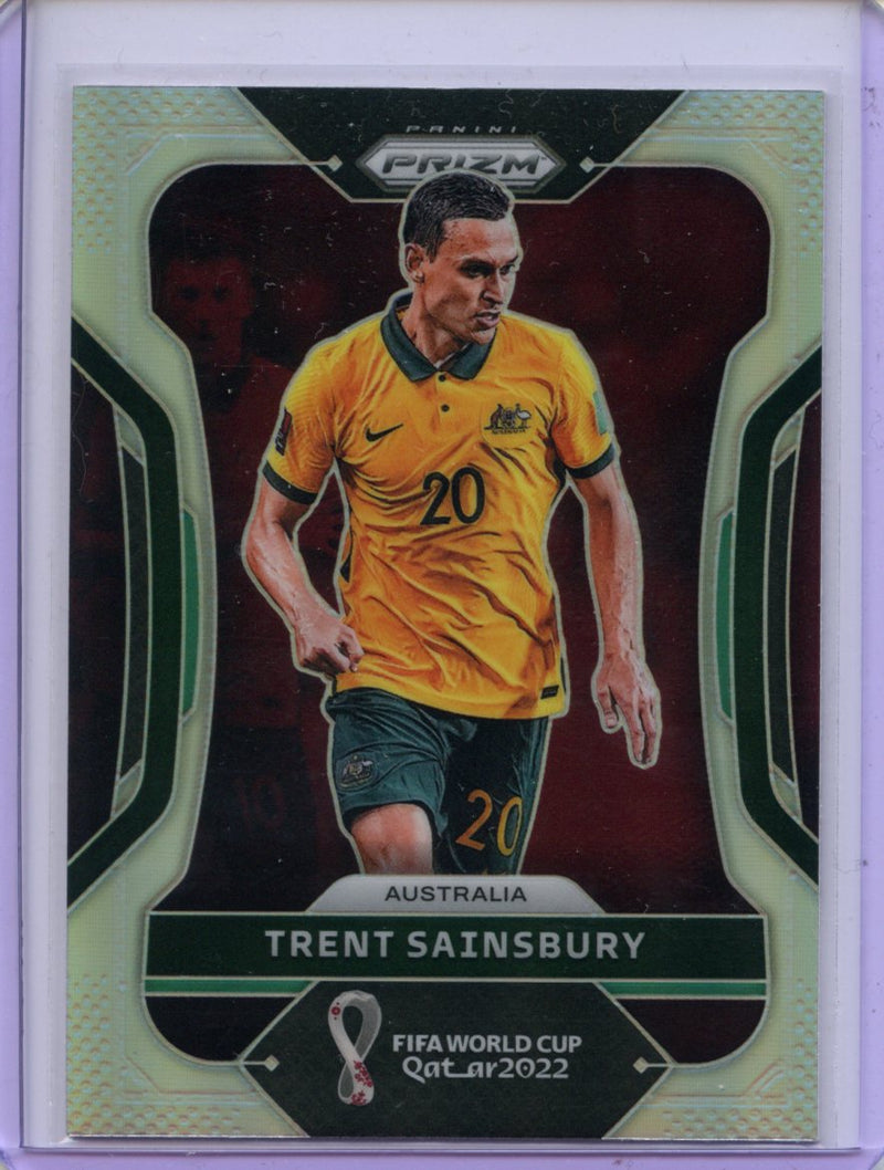 2022 Panini Prizm FIFA World Cup Qatar Trent Sainsbury Silver Prizm
