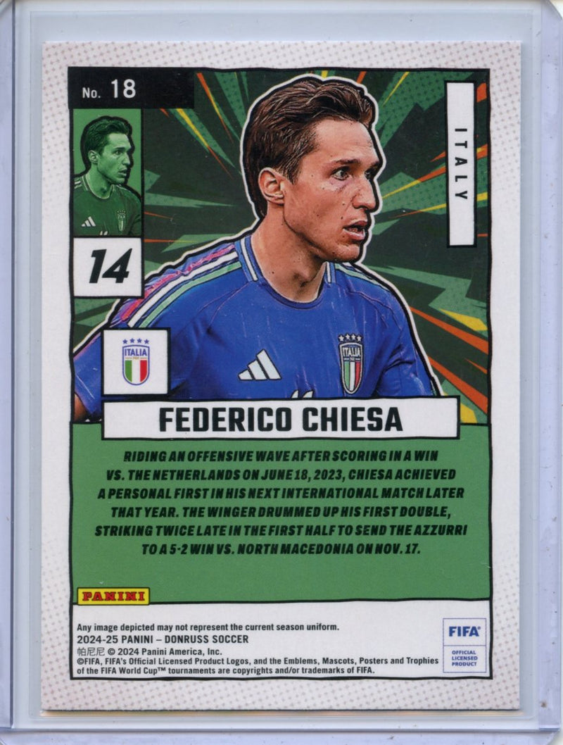 2024-25 Donruss Federico Chiesa Net Marvels