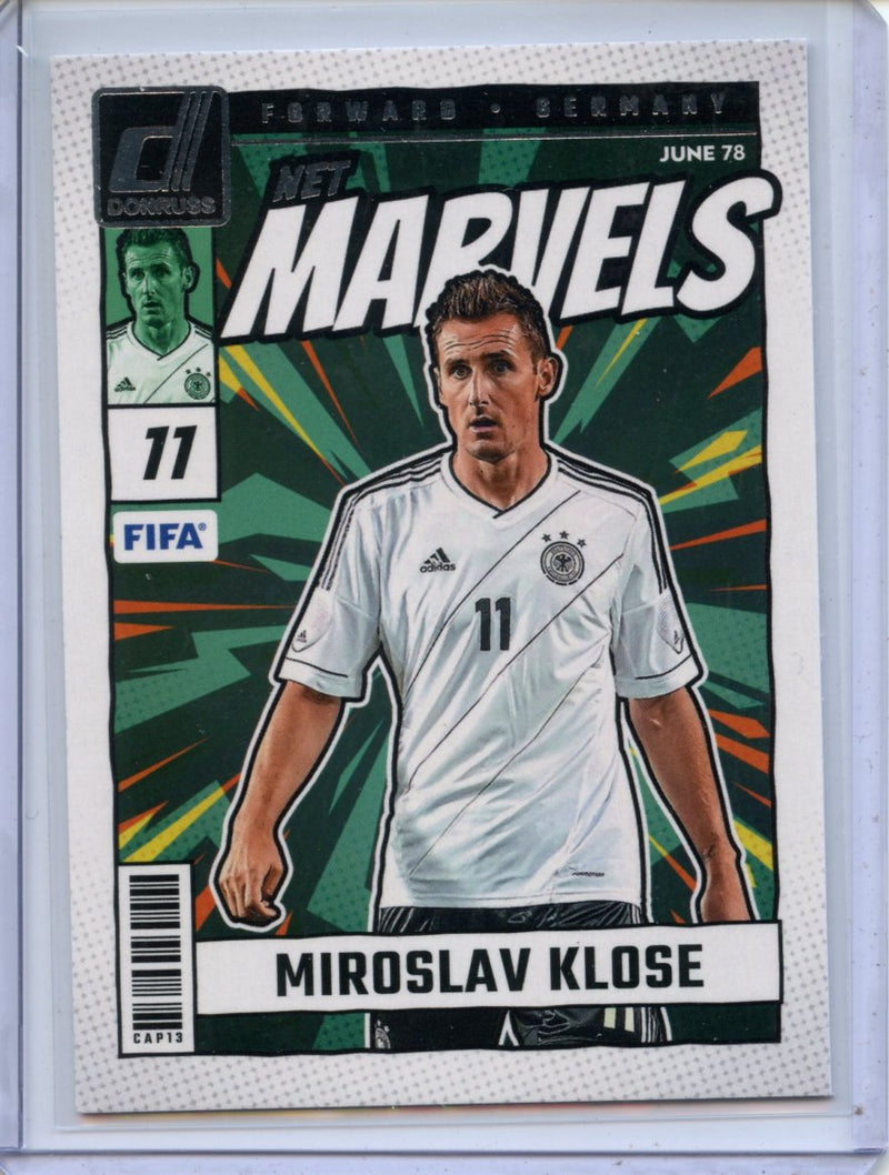 2024-25 Donruss Miroslav Klose Net Marvels Silver
