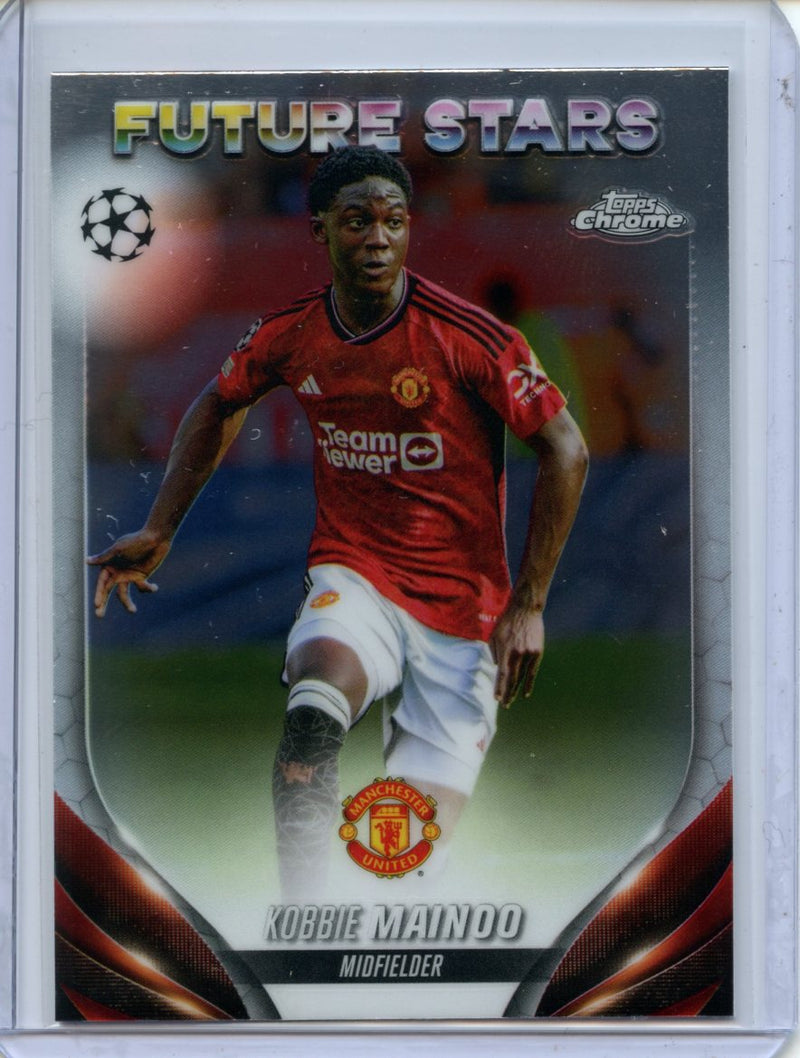 2023-24 Topps Chrome UEFA Kobbie Mainoo