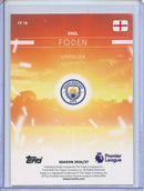 2026-27 Topps Flagship EPL Phil Foden Flying the Flag