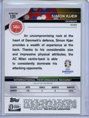 2024 Topps Chrome UEFA Euro Simon Kjaer Refractor