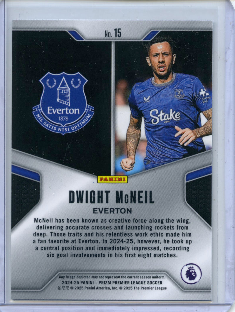 2024-25 Panini Prizm Premier League Dwight McNeil Brilliance