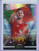 2026-27 Topps Flagship EPL Diogo Dalot Flying the Flag