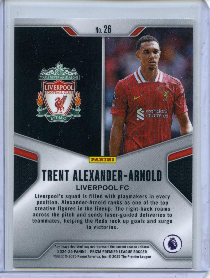 2024-25 Panini Prizm Premier League Trent Alexander-Arnold Brilliance