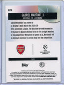 2025-26 Topps Finest UEFA Gabriel Martinelli