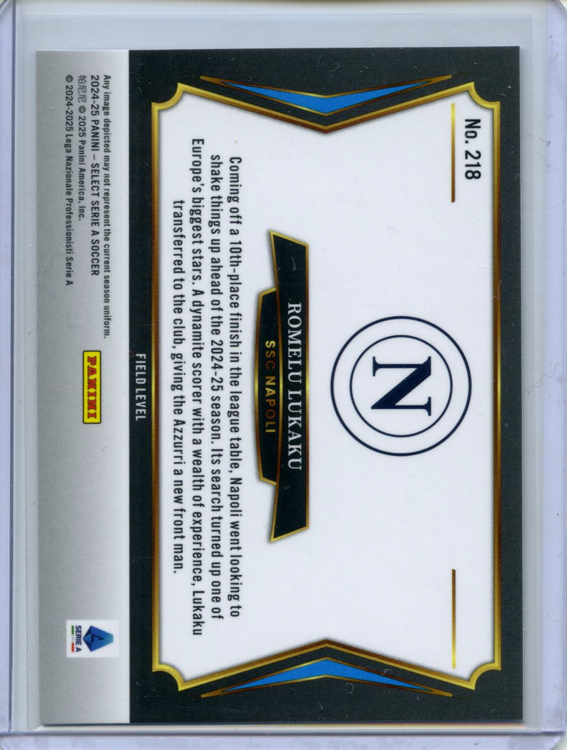 2024-25 Panini Select Serie A Romelu Lukaku Field Level