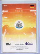 2026-27 Topps Flagship EPL Malick Thiaw Flying the Flag